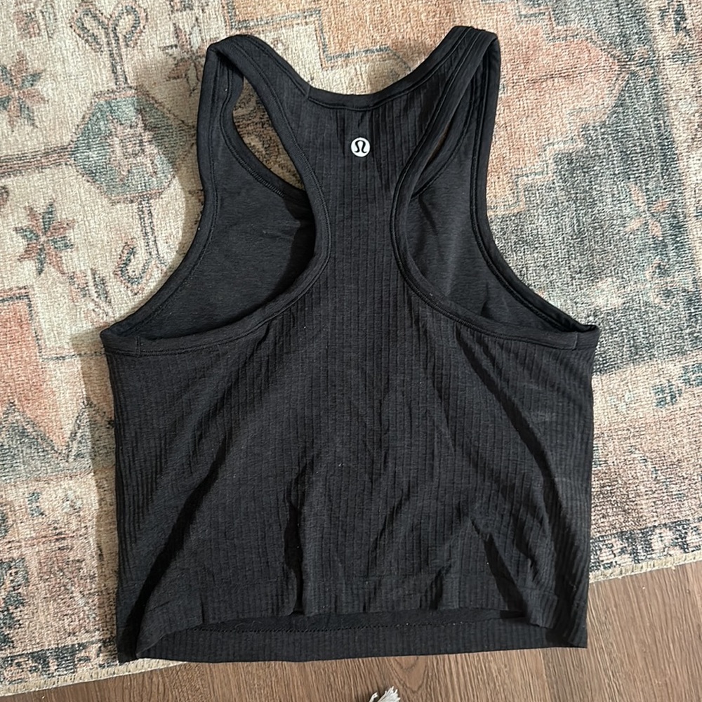 SOLD!! Ribbed Lululemon Tank - Picture 2 of 2